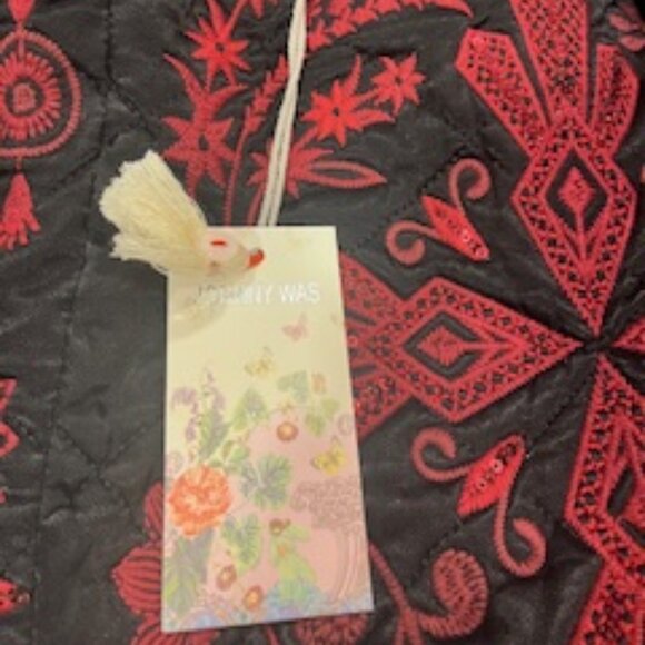 NWT Johnny Was Workshop Annalina Quilted Tote – Black - Picture 6 of 15